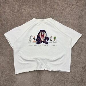 Vintage 1993 Looney Tunes Taz Single Stitch T Shirt XL Bugs Bunny Daffy Duck